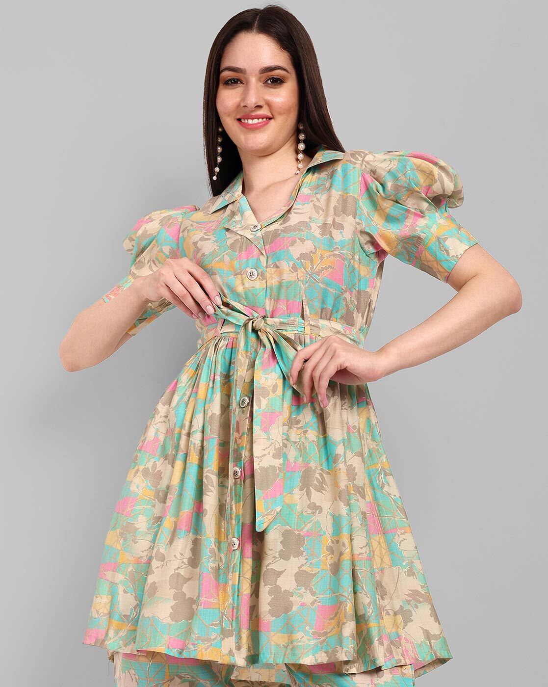 Premium Micro Flared Co-ords Set (Kurta & Pants Set)