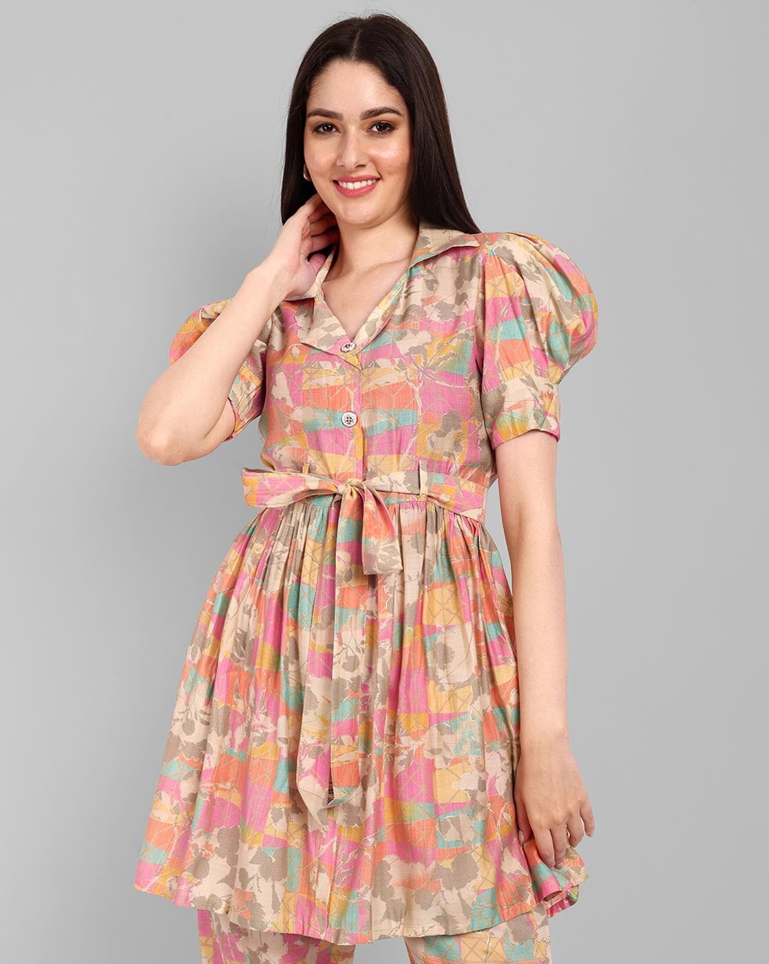 Premium Micro Flared Co-ords Set (Kurta & Pants Set)